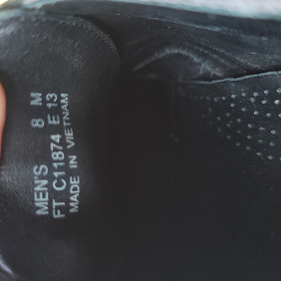 Cole Haan Mens Gray Oxford Shoes - Picture 10 of 10